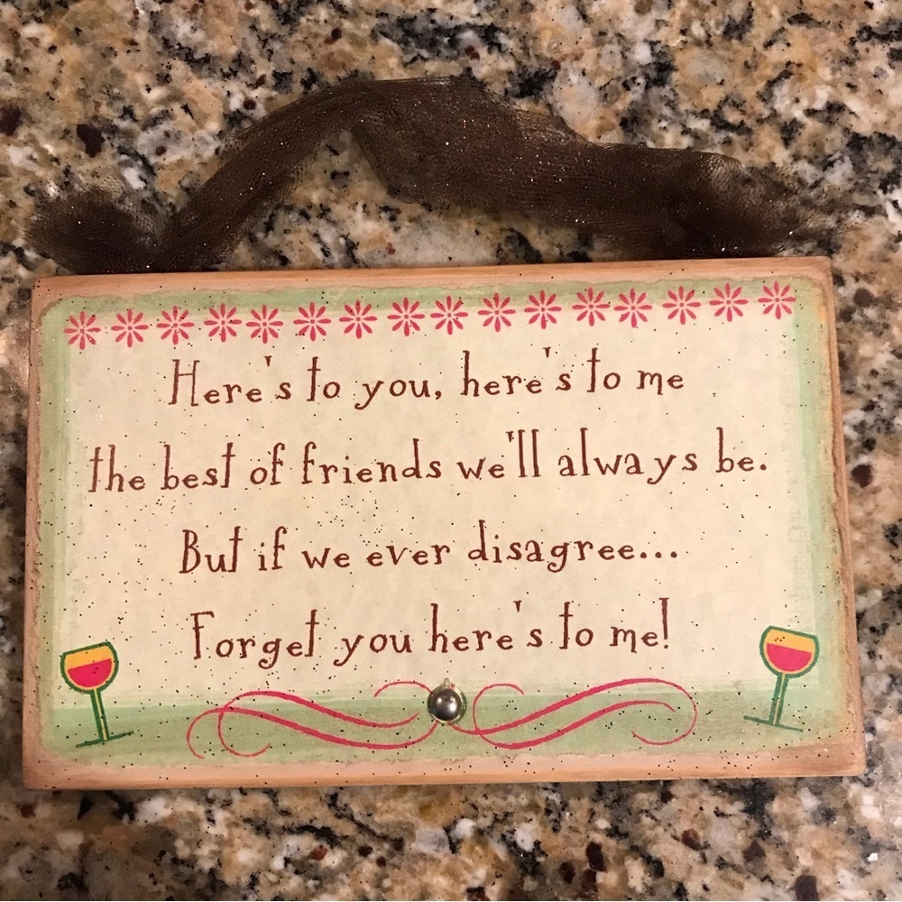 ▪️Handmade Wooden Sign